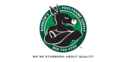 Burrow's Post-Frame Supply Logo